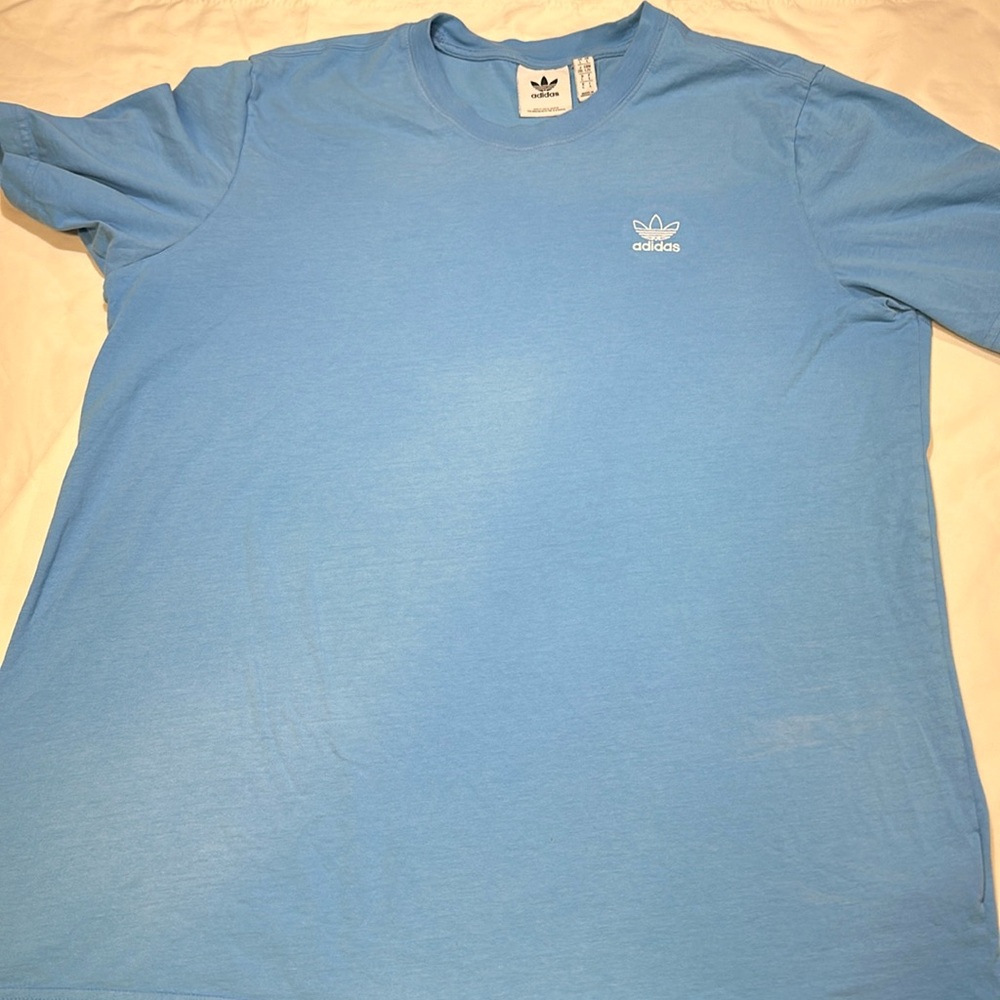 Adidas Men's Blue T-Shirt